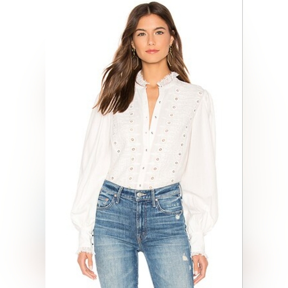 Joie Tops - Joie White Button Down Shirt